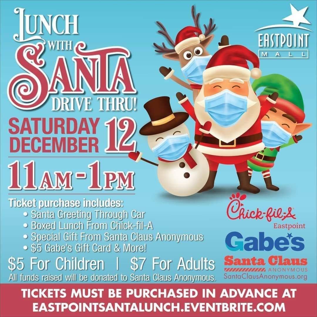 Lunch with Santa Santa Claus Anonymous